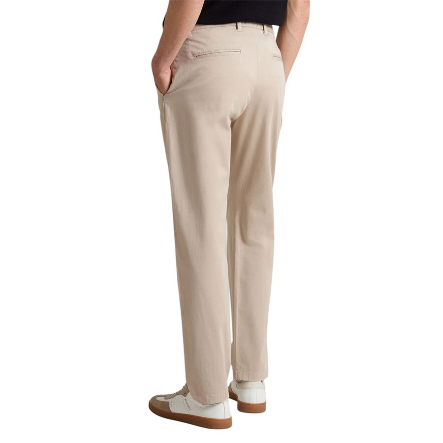 Pantaloni chino in twill di cotone elasticizzato tinti in capo da uomo Woolrich | CFWOTR02421093